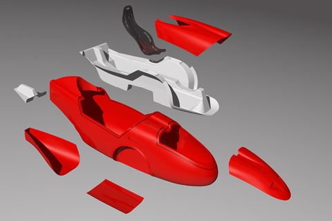 exploded view Sunrider